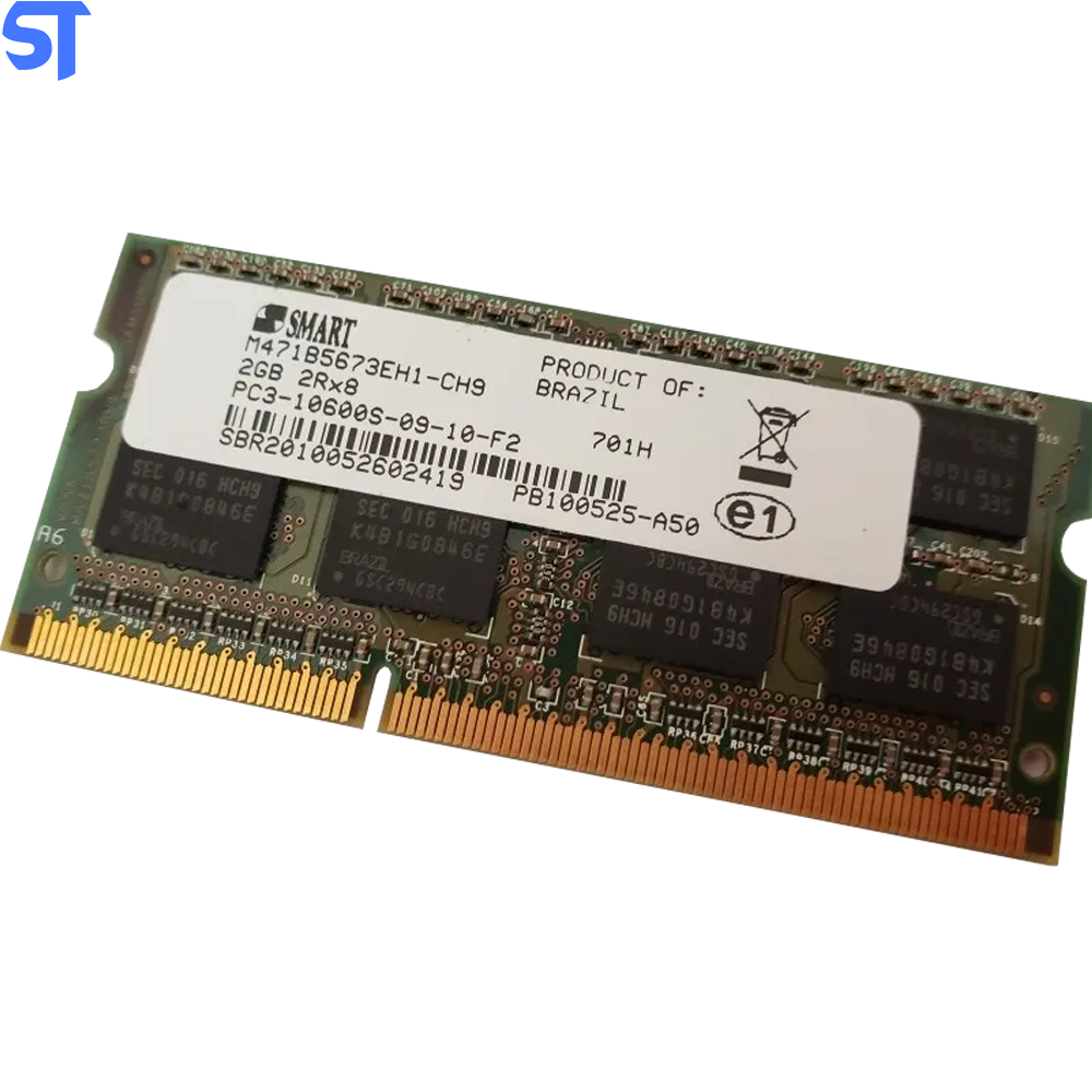 Memória Ram Smart Ddr3 2GB Pc3-10600s-09-10-zzz-zzz